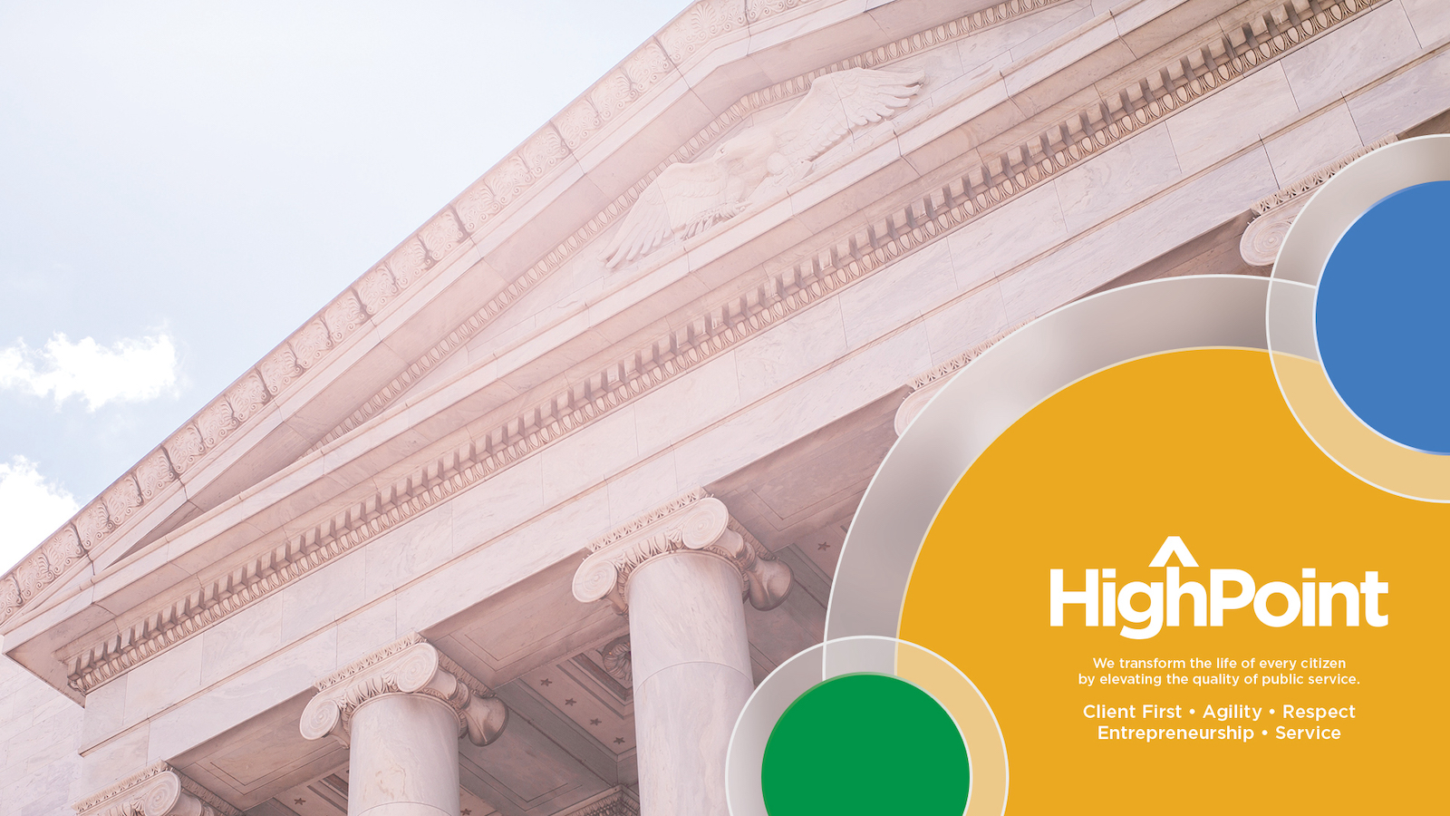 corporate background featuring the supreme court building