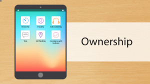 a sample slide from a gamified training