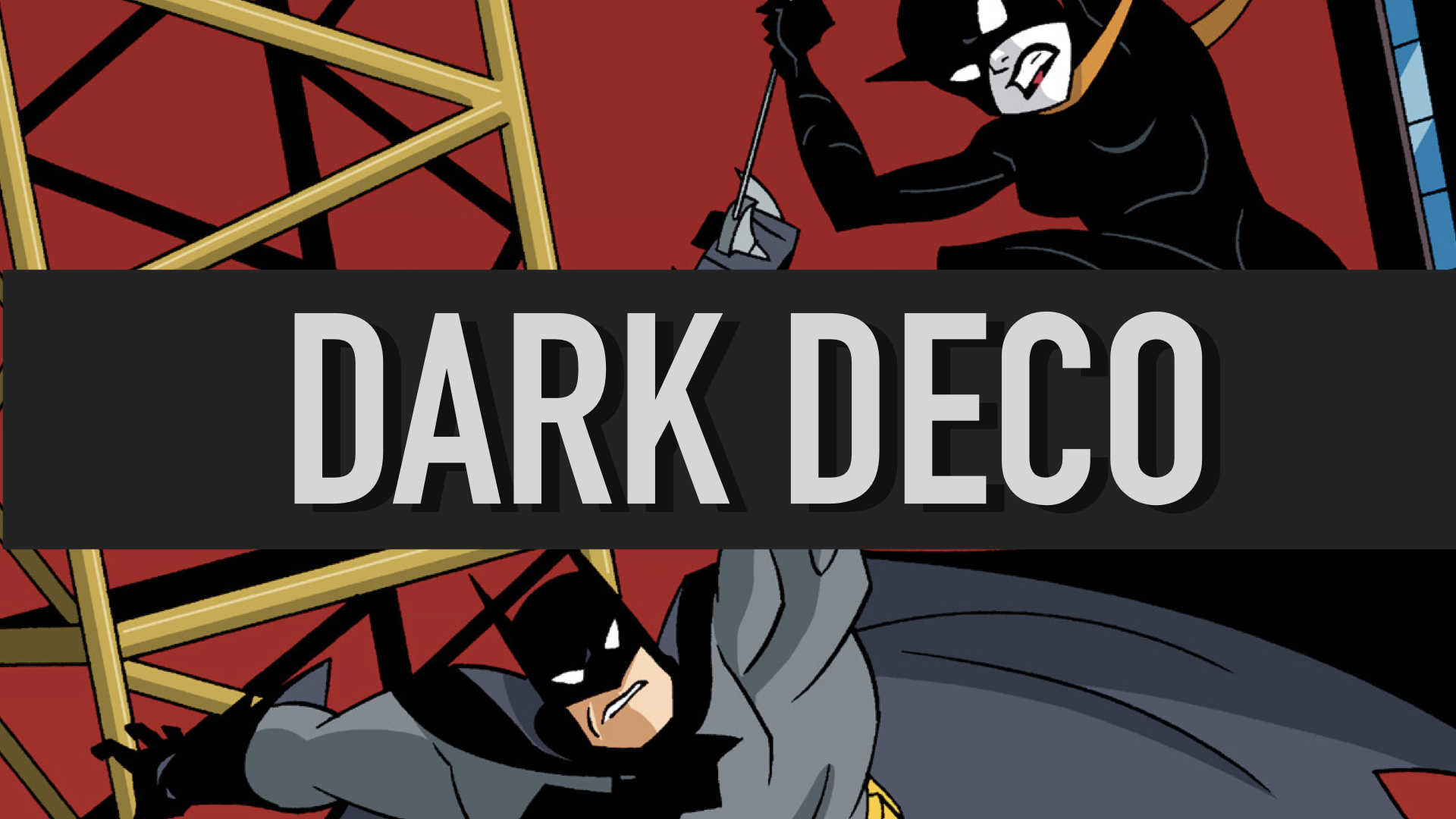 slide illustrating Dark Deco style